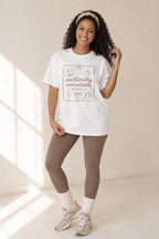 Cute Doodle Emotionally Unavailable Graphic  — T-Shirt