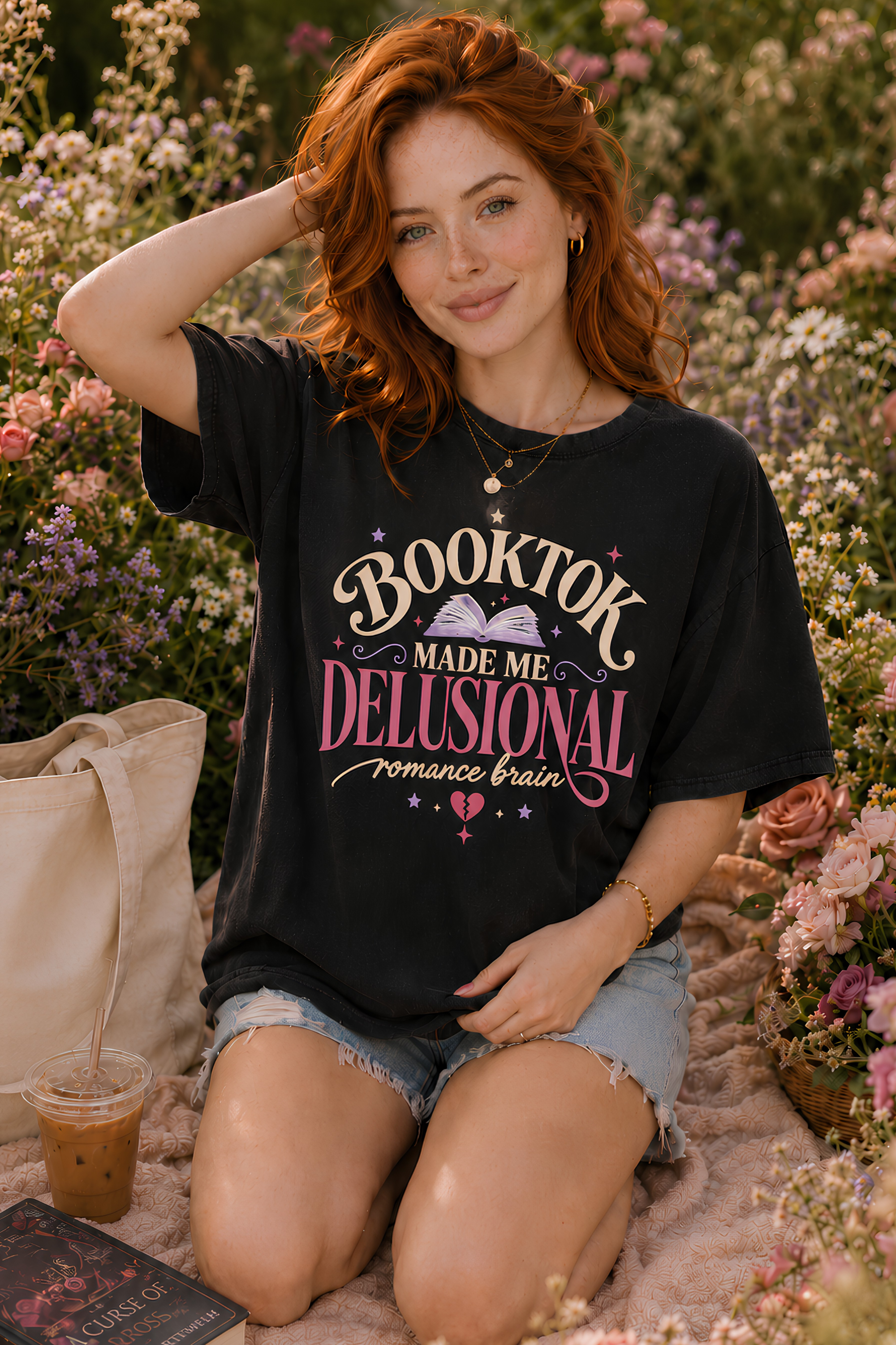 BookTok Made Me Delusional — T-Shirt