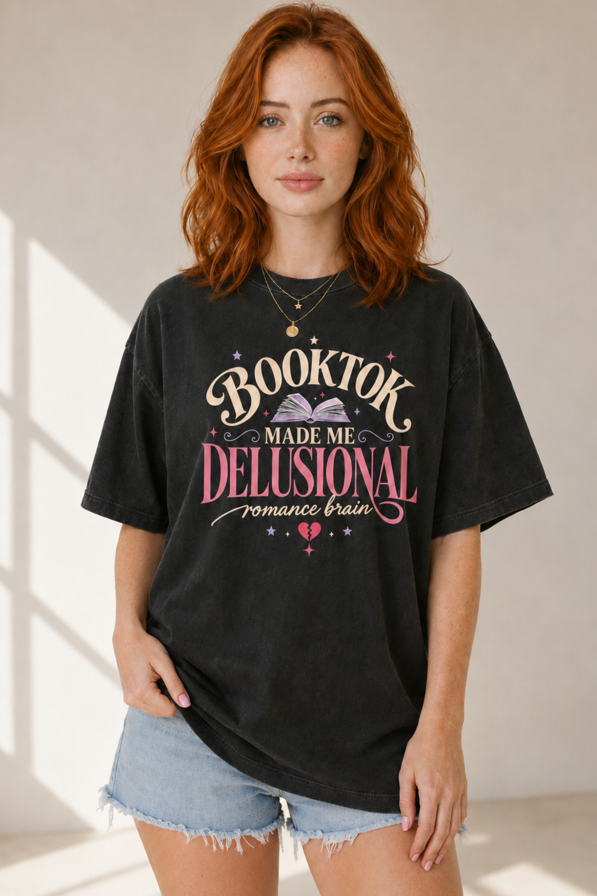 BookTok Made Me Delusional — T-Shirt