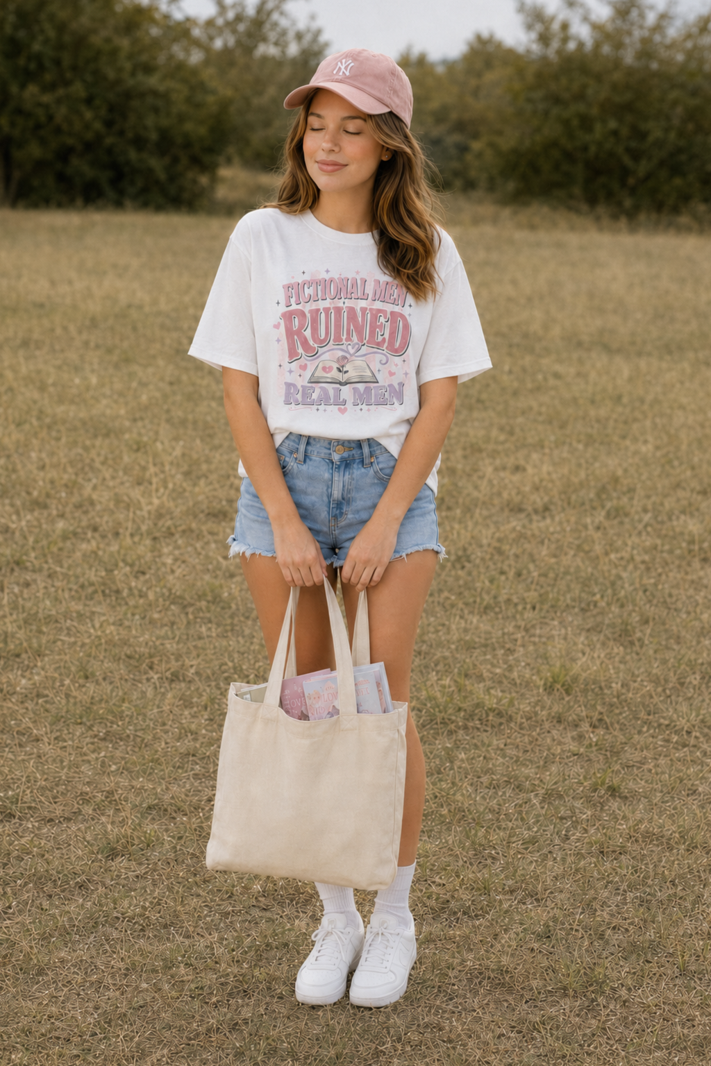 Fictional Men Ruined Real Men — T-Shirt