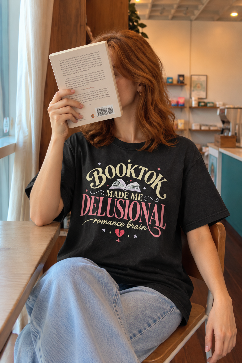 BookTok Made Me Delusional — T-Shirt