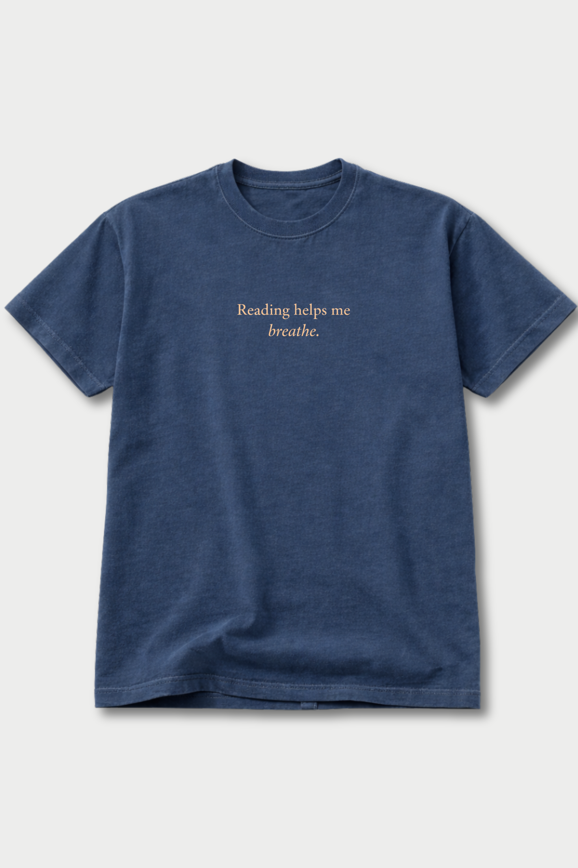 Reading Helps Me Breathe T-Shirt