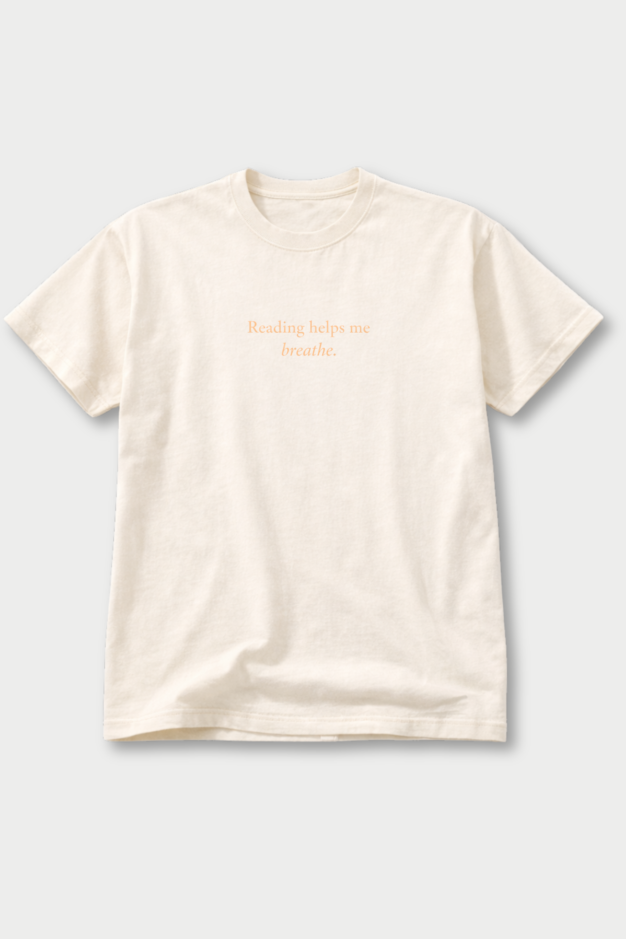 Reading Helps Me Breathe T-Shirt