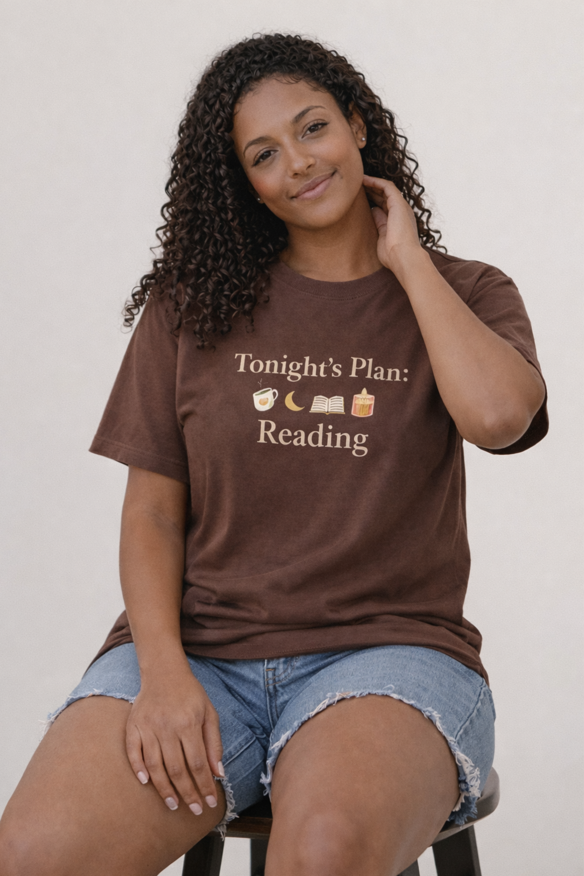 Tonight's Plan: Reading - Tshirt
