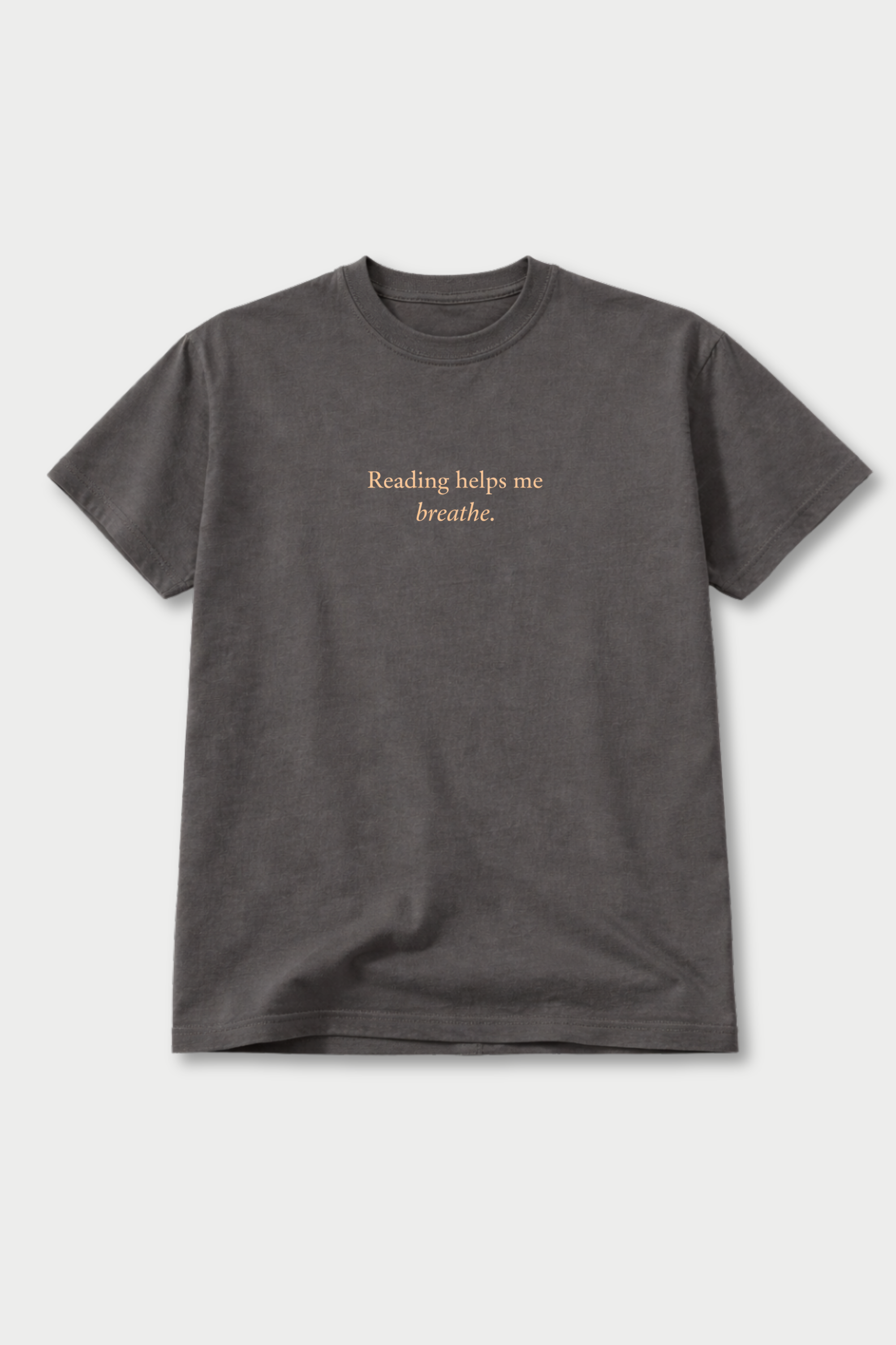Reading Helps Me Breathe T-Shirt